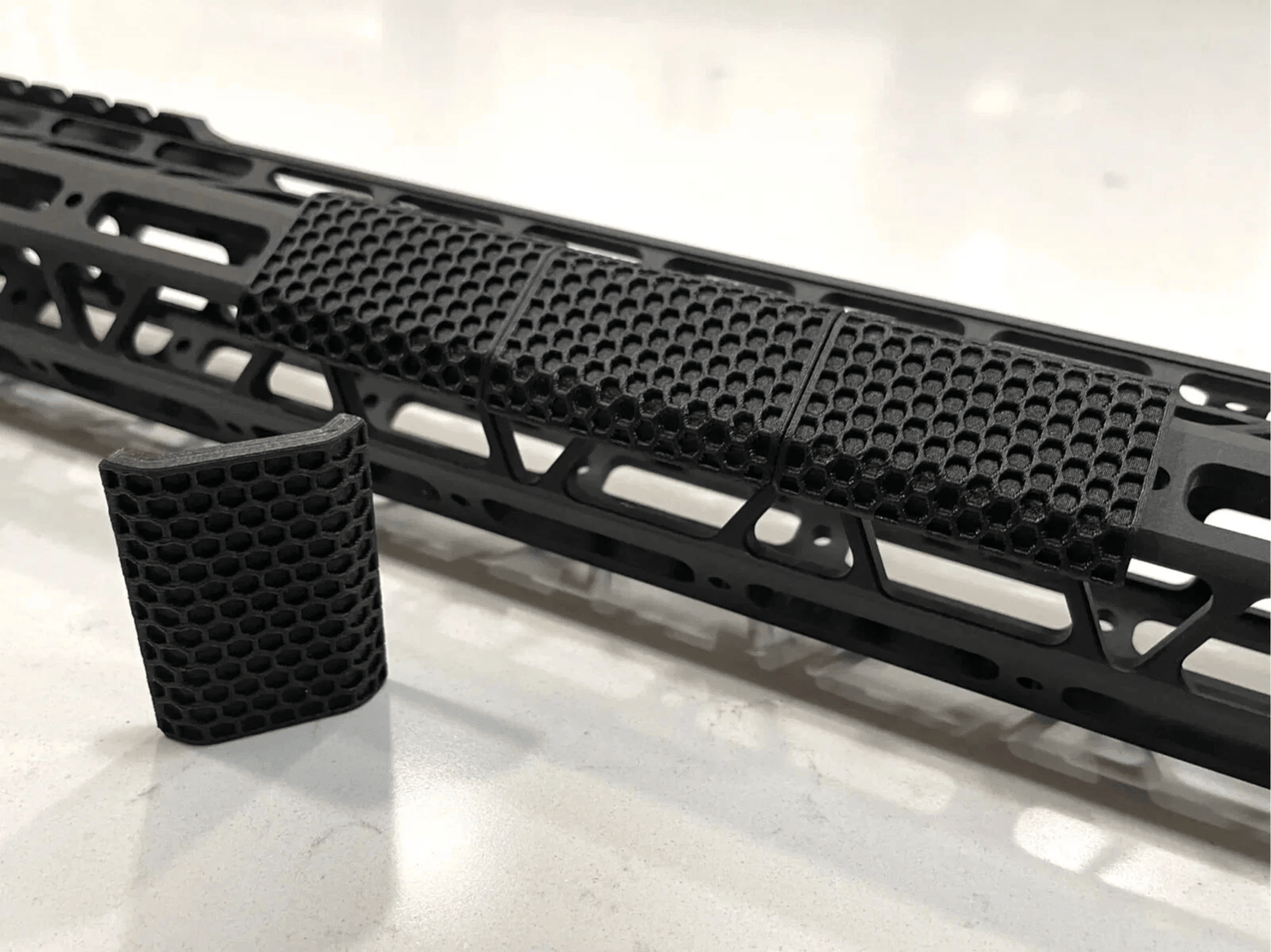 (8 Pack) M-Lok Rail Cover Low Profile SNAP-IN Slot Covers for MLOK System Black